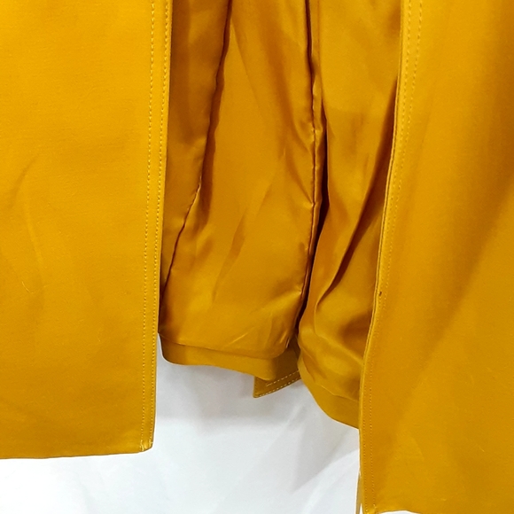 NWOT Hobbs Mustard Yellow Trench Coat - Picture 10 of 16